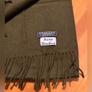 Acne Studios virgin wool stole/scarf